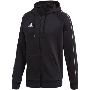 Bluza adidas CORE 18 FZ Hoody FT8068 - CZARNY; S