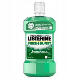 Listerine Fresh Burst do płukania jamy ustnej 500