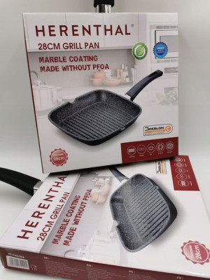 Patelnia grillowa 28x28 cm Herenthal HT-CAG28M