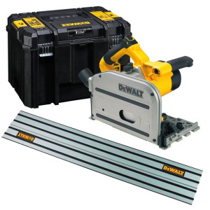 Zagłębiarka 'dewalt Dws520ktr-qs' 165/55mm 1300w + Szyna Prowadząca