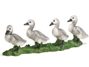 Schleich 13657 ŁABĘDZIE NIEME MŁODE zestaw figurki