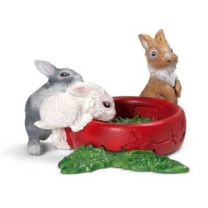 Schleich 13725 Młode króliki figurka premium królik