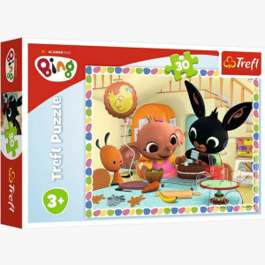 PUZZLE 30 Wspólne wypieki Bing 18263 Trefl