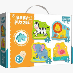 PUZZLE BABY CLASSIC Zwierzątka na safari 36073 Trefl