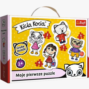 PUZZLE BABY CLASSIC Wesoła Kicia Kocia 36088 Trefl