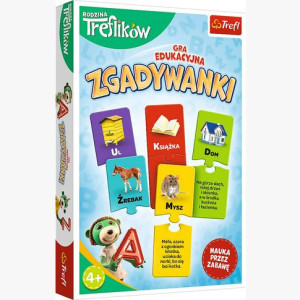 Gra Zagadkowy Alfabet Rodzina Treflików 02338 Trefl