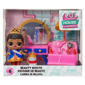 LOL Surprise zestaw mebelków lalka BEAUTY BOOTH