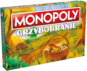MONOPOLY GRZYBOBRANIE gra planszowa KOLEKCJONERSKA