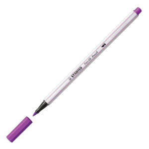 Flamaster STABILO Pen 68 brush liliowy