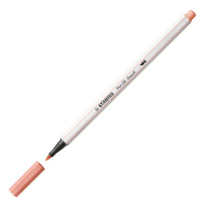 Flamaster STABILO Pen 68 brush brzoskwiniowy