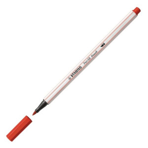 Flamaster STABILO Pen 68 brush czerwony