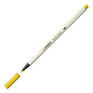 Flamaster STABILO Pen 68 brush żółty