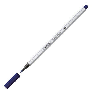 Flamaster STABILO Pen 68 brush błękit pruski