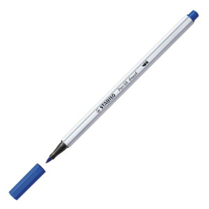 Flamaster STABILO Pen 68 brush ultramaryna