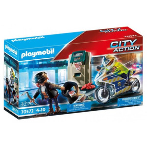 Playmobil 70572 Policyjny motor: Pościg za przestępcą