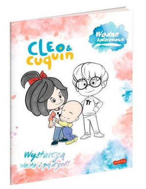 Książka Wodne kolorowanie. Cleo i Cuquin.