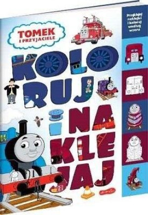 Książka Koloruj i naklejaj. Tomek i przyjaciele.
