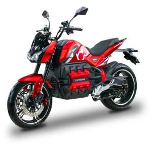 Motocykl elektryczny BILI BIKE EXTREME (6000W, 100Ah, 100km/h) czerwony