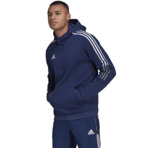 Bluza adidas TIRO 21 Sweat Hoody GH4464 - GRANATOWY; S