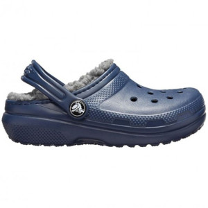Chodaki dla dzieci crocs lined clog granatowe 207009 459
