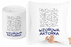 Dla Aktora Aktorki Zestaw Poduszka + Skarbonka