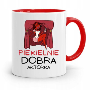 Dla Aktora Aktorki Kubek Czerwony Prezent Urodziny