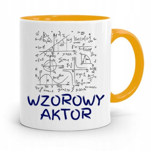 Dla Aktora Aktorki Kubek Żółty Prezent Urodziny