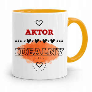Dla Aktora Aktorki Kubek Żółty Prezent Urodziny