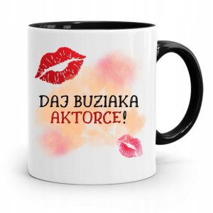 Dla Aktora Aktorki Kubek Czarny Prezent Urodziny