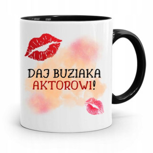 Dla Aktora Aktorki Kubek Czarny Prezent Urodziny