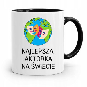 Dla Aktora Aktorki Kubek Czarny Prezent Urodziny