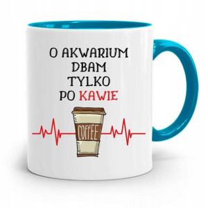 Dla Akwarysty Kubek Błękitny Prezent Na Urodziny