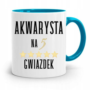 Dla Akwarysty Kubek Błękitny Prezent Na Urodziny