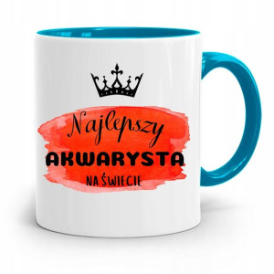 Dla Akwarysty Kubek Błękitny Prezent Na Urodziny