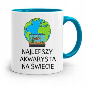 Dla Akwarysty Kubek Błękitny Prezent Na Urodziny