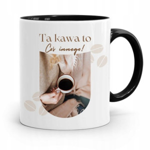Dla Baristy Baristki Kawiarki Kubek Czarny Prezent