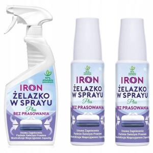Zestaw Iron Żelazko W Sprayu Płyn Do Prasowania