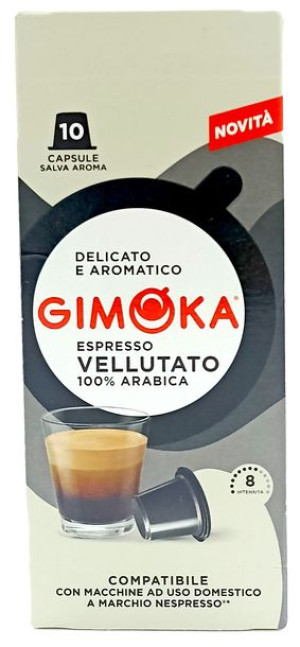 GIMOKA VELLUTATO Kaps. Nespresso 10szt.