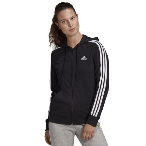 Bluza adidas Essentials Full-Zip Hoodie GL0798 - CZARNY; S