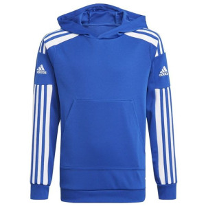 Bluza adidas SQUADRA 21 Hoody Junior GP6434 - NIEBIESKI; 128 CM