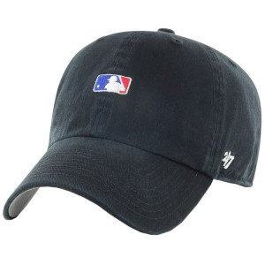 47 Brand MLB Batter Man Logo Base Runner Cap MLB-BSRNR01GWS-BK ONE SIZE