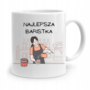 Dla Baristy Baristki Kawiarki Kubek Na Prezent