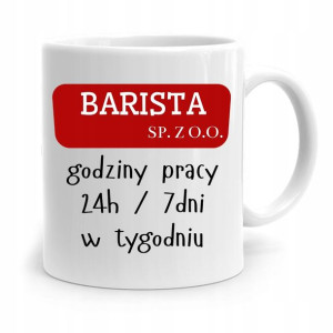 Dla Baristy Baristki Kawiarki Kubek Na Prezent