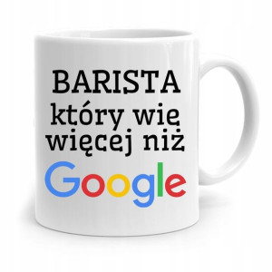 Dla Baristy Baristki Kawiarki Kubek Na Prezent