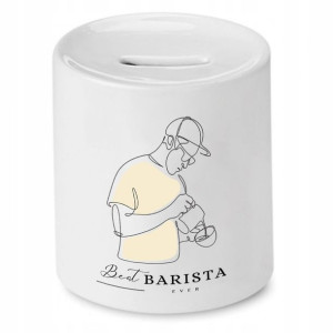 Dla Baristy Prezent Skarbonka Best Barista