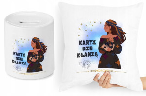 Znaki Zodiaku Zestaw Poduszka + Skarbonka Prezent