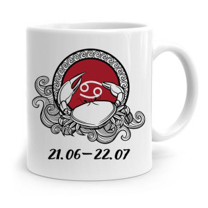 Znaki Zodiaku Zodiakara Kubek Horoskop Rak