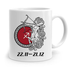 Znaki Zodiaku Zodiakara Kubek Horoskop Strzelec