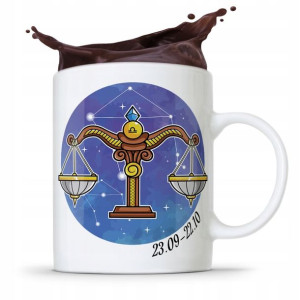 Znaki Zodiaku Zodiakara Kubek Horoskop Waga