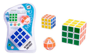 Szybka KOSTKA MAGICZNA 3x3 ZESTAW WĄŻ klasyczna